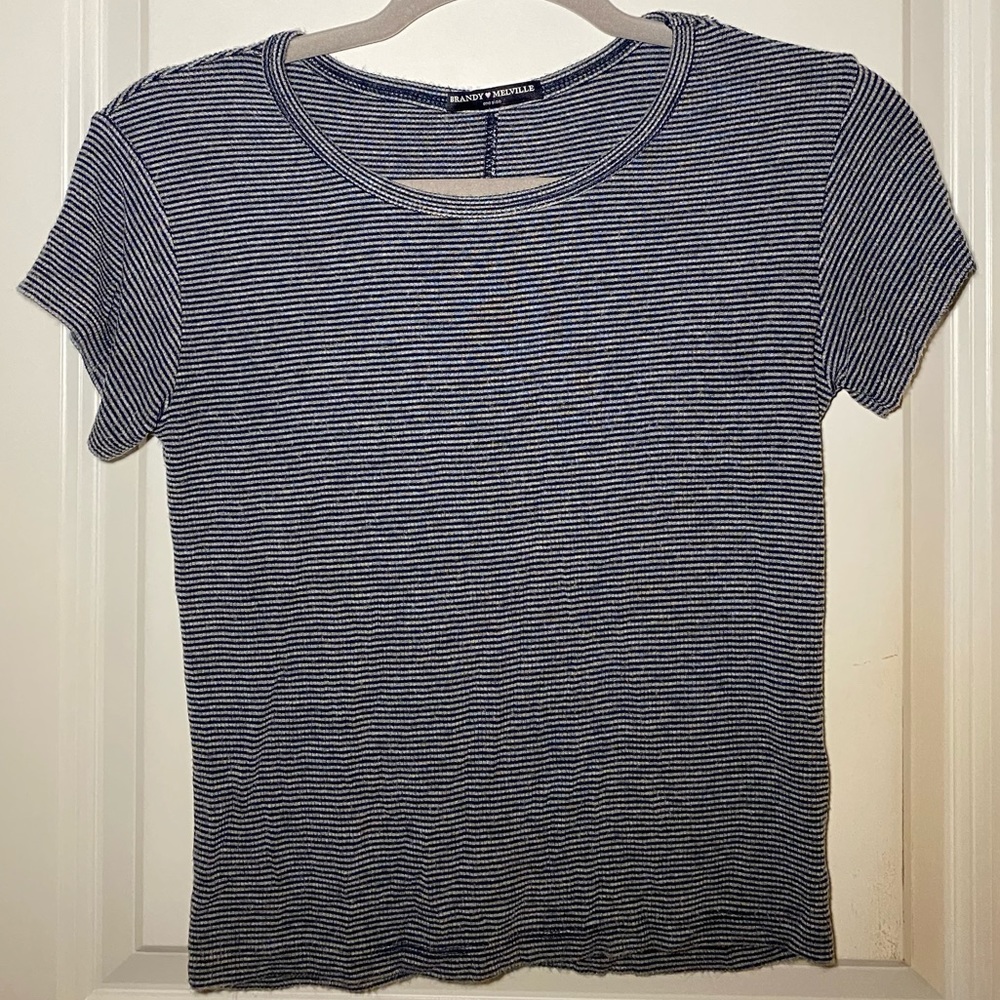 BRANDY MELVILLE STRIPED TOP